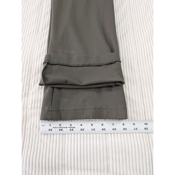 Title Nine Clamber Pants Womens 8 Green Mid Rise Zip Cargo Stretch - Picture 12 of 12